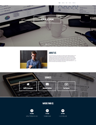 easy website templates